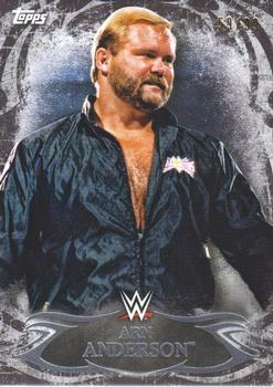 2015 Topps WWE Undisputed - Black #83 Arn Anderson Front