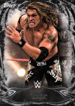 2015 Topps WWE Undisputed - Black #85 Edge Front