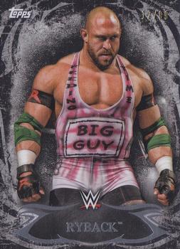 2015 Topps WWE Undisputed - Black #91 Ryback Front