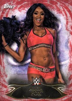 2015 Topps WWE Undisputed - Red #9 Alicia Fox Front