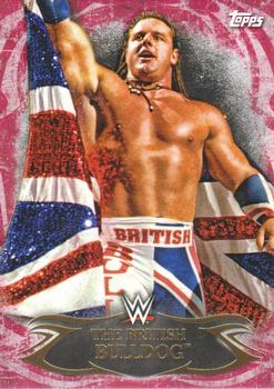 2015 Topps WWE Undisputed - Red #53 The British Bulldog Front