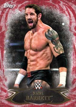2015 Topps WWE Undisputed - Red #56 Wade Barrett Front
