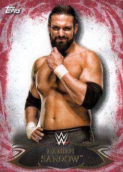 2015 Topps WWE Undisputed - Red #84 Damien Sandow Front