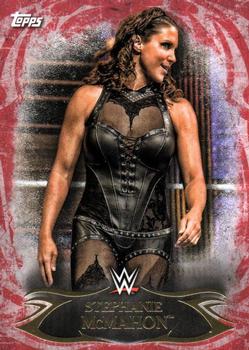 2015 Topps WWE Undisputed - Red #88 Stephanie McMahon Front