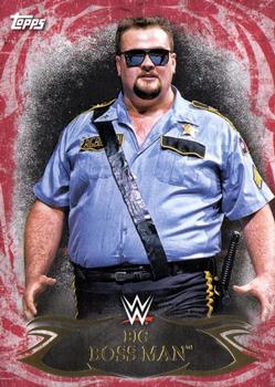 2015 Topps WWE Undisputed - Red #92 Big Boss Man Front