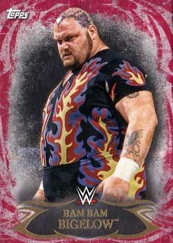 2015 Topps WWE Undisputed - Red #93 Bam Bam Bigelow Front