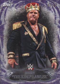 2015 Topps WWE Undisputed - Purple #36 Jerry Lawler Front