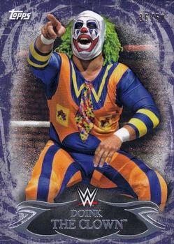 2015 Topps WWE Undisputed - Purple #44 Doink The Clown Front