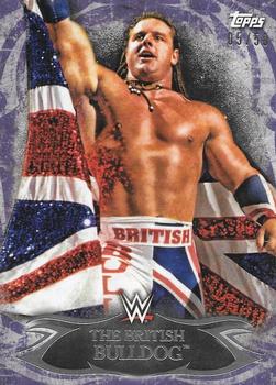 2015 Topps WWE Undisputed - Purple #53 The British Bulldog Front