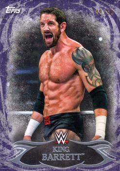 2015 Topps WWE Undisputed - Purple #56 Wade Barrett Front