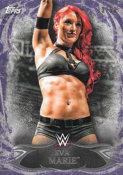 2015 Topps WWE Undisputed - Purple #73 Eva Marie Front