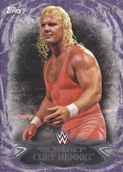 2015 Topps WWE Undisputed - Purple #90 Mr. Perfect Curt Hennig Front