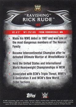 2015 Topps WWE Undisputed - Purple #100 Ravishing Rick Rude Back