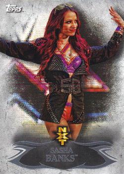 2015 Topps WWE Undisputed - NXT Prospects #NXT-2 Sasha Banks Front