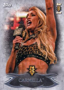 2015 Topps WWE Undisputed - NXT Prospects #NXT-8 Carmella Front
