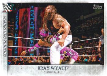 2015 Topps WWE Undisputed - Famous Finishers #FF-15 Bray Wyatt Front