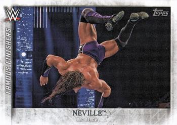 2015 Topps WWE Undisputed - Famous Finishers #FF-30 Neville Front