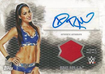 2015 Topps WWE Undisputed - Autographs Relics #UAR-BB Brie Bella Front