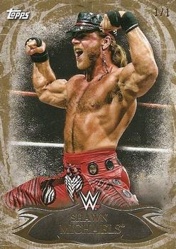 2015 Topps WWE Undisputed - Gold #18 Shawn Michaels Front