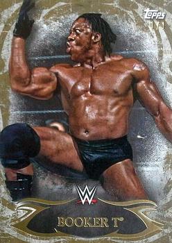 2015 Topps WWE Undisputed - Gold #23 Booker T Front