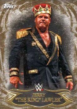 2015 Topps WWE Undisputed - Gold #36 Jerry Lawler Front