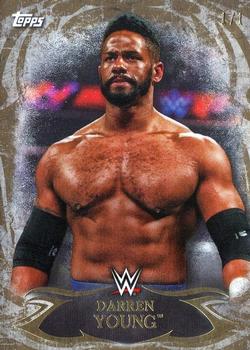2015 Topps WWE Undisputed - Gold #39 Darren Young Front