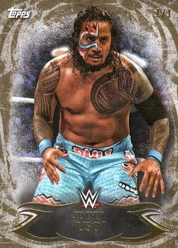 2015 Topps WWE Undisputed - Gold #78 Jimmy Uso Front