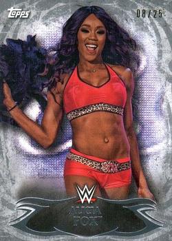 2015 Topps WWE Undisputed - Silver #9 Alicia Fox Front