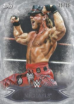 2015 Topps WWE Undisputed - Silver #18 Shawn Michaels Front