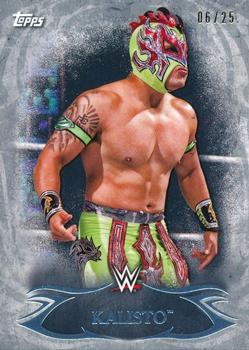 2015 Topps WWE Undisputed - Silver #97 Kalisto Front