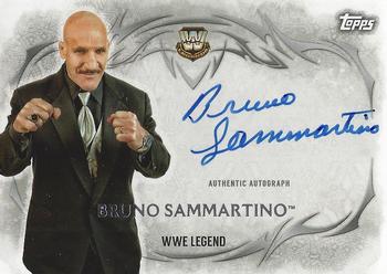 2015 Topps WWE Undisputed - Autographs #UA-BS Bruno Sammartino Front