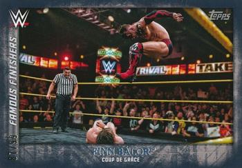2015 Topps WWE Undisputed - Famous Finishers Black #FF-27 Finn Bálor Front