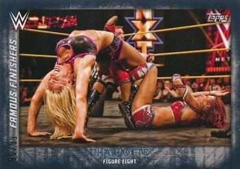 2015 Topps WWE Undisputed - Famous Finishers Black #FF-28 Charlotte Front