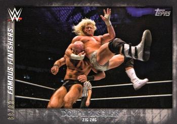 2015 Topps WWE Undisputed - Famous Finishers Black #FF-4 Dolph Ziggler Front