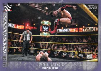 2015 Topps WWE Undisputed - Famous Finishers Purple #FF-27 Finn Bálor Front