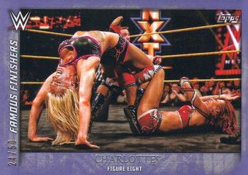 2015 Topps WWE Undisputed - Famous Finishers Purple #FF-28 Charlotte Front