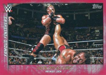 2015 Topps WWE Undisputed - Famous Finishers Red #FF-23 Jack Swagger Front