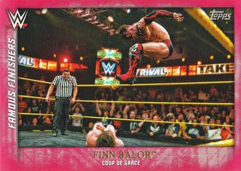 2015 Topps WWE Undisputed - Famous Finishers Red #FF-27 Finn Bálor Front
