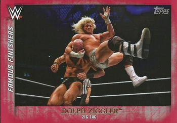 2015 Topps WWE Undisputed - Famous Finishers Red #FF-4 Dolph Ziggler Front