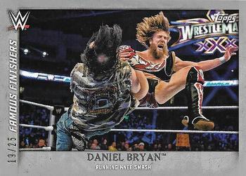 2015 Topps WWE Undisputed - Famous Finishers Silver #FF-17 Daniel Bryan Front