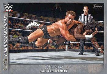 2015 Topps WWE Undisputed - Famous Finishers Silver #FF-29 The Miz Front