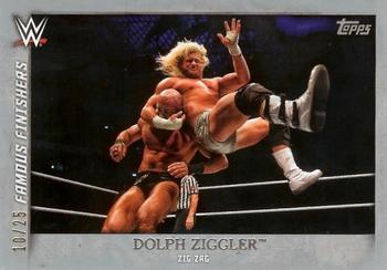 2015 Topps WWE Undisputed - Famous Finishers Silver #FF-4 Dolph Ziggler Front