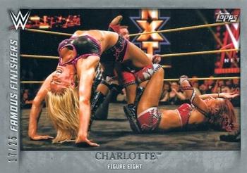 2015 Topps WWE Undisputed - Famous Finishers Silver #FF-28 Charlotte Front