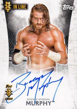 2015 Topps WWE Undisputed - NXT In Line Autographs #NA-BM Murphy Front
