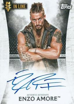 2015 Topps WWE Undisputed - NXT In Line Autographs #NA-EA Enzo Amore Front