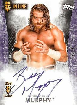 2015 Topps WWE Undisputed - NXT In Line Autographs Purple #NA-BM Murphy Front