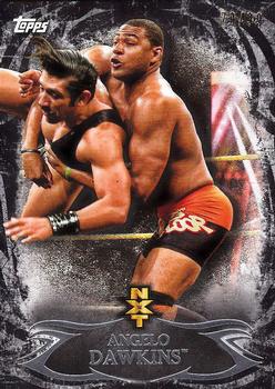 2015 Topps WWE Undisputed - NXT Prospects Black #NXT-1 Angelo Dawkins Front