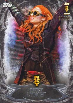2015 Topps WWE Undisputed - NXT Prospects Black #NXT-14 Becky Lynch Front