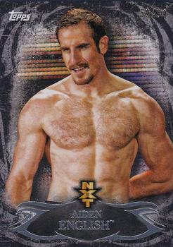 2015 Topps WWE Undisputed - NXT Prospects Black #NXT-21 Aiden English Front