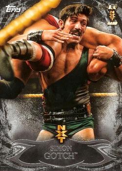 2015 Topps WWE Undisputed - NXT Prospects Black #NXT-22 Simon Gotch Front